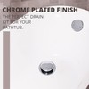 GSTARAM Bathtub Drain Tip-Toe Tub Trim Kit with Two-Hole Overflow