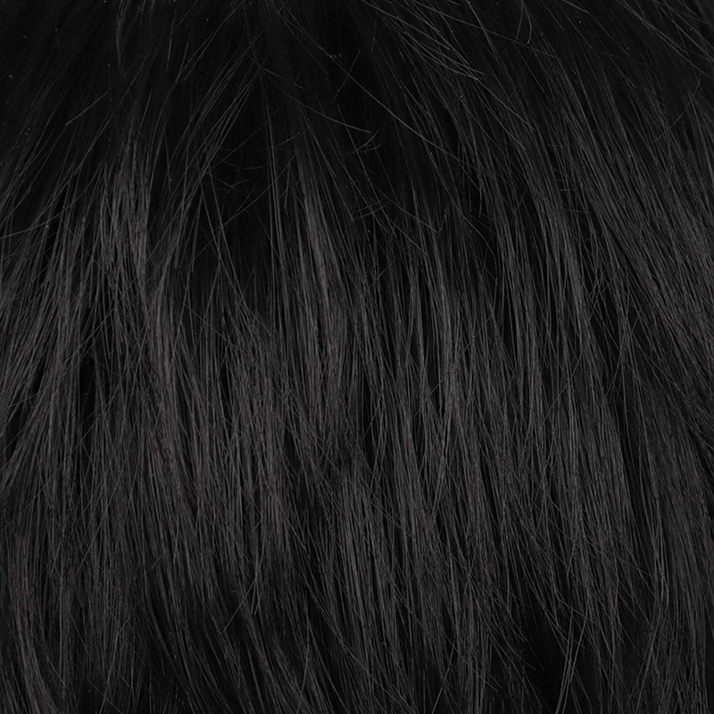 Servelove Character Cosplay Wig For Game Characters Black Grey Mix