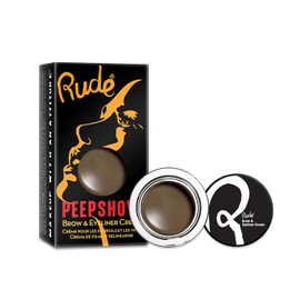 Rude 1 PeepShow Brow & Eyeliner Cream [ 88035 Strip Tease ] Gel Eyebrow + Free Zipper Bag