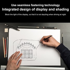 Universal Car Head Up Display High Definition OBD HUD Windscreen Projector Overspeed Security Alarm Car HUD Head Up Projector Car Electronic Accessories