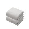 Carari Hair Drying Towel, Set of 2, Microfiber with 5x