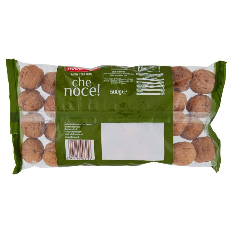 Noberasco Che Noce! Noci in Guscio, 500g