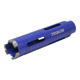 Faithfull FAIDCD38 Dry Diamond Core Bit, Blue, 38 mm x 150 mm