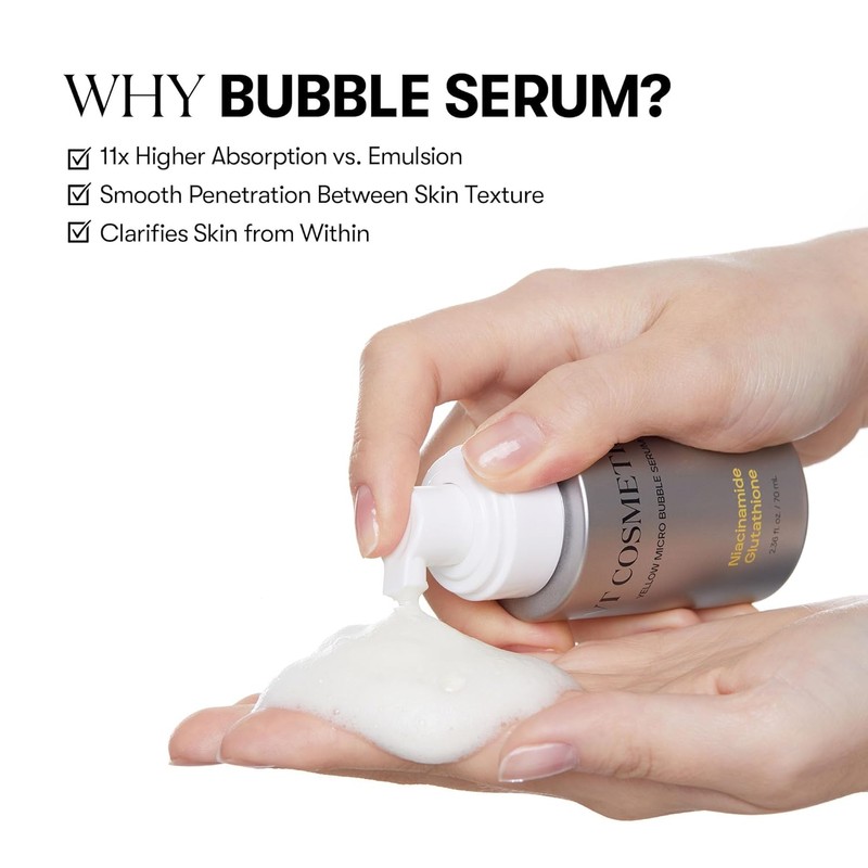 VT Cosmetics [VT Cosmetics]Niacinamide Glutathione Yellow Micro Bubble Serum 70ml