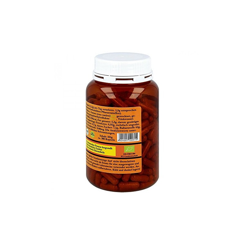 Rosehip Powder Capsules Pack of 300