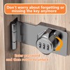 90 Degree Lock, 4.5inch 90 Degree Barn Door Lock Cabinet