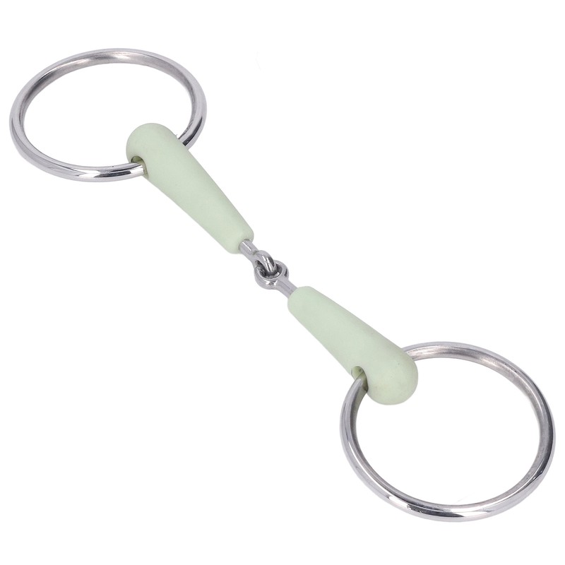 130mm Horse Mouth Snaffle with Chain Stainless Steel Horse Bit