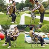 Walking Stick Chair Seat - Folding Camping Cane Portable Stool
