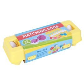 12pcs Matching Eggs Toy Set Children Early Educational Recognition Learning Toy GameShape Type