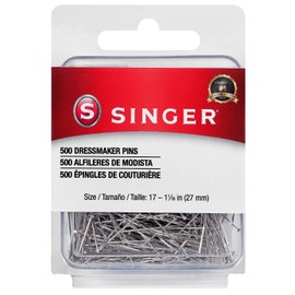 Singer 00349 - Pinzas para modista, tamaño 17, 500 Unidades