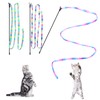 M JJYPET Cat Wand Toys, Interactive Kitten Toys for Indoor