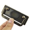MuDuJia 6 Pack 2 1/2" Antique Bronze Bail Drawer Pull