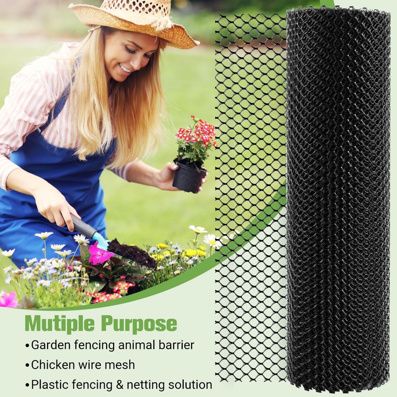 Wesketch Mesh Tree Guard Trunk Protectors, Plastic Wire Mesh Fence,