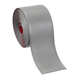 PATIKIL Self Adhesive Floor Transition Strip 10 ft x 3" Vinyl Flat Divider Flooring for Joining Floor Gaps Carpet Transition Floor Tiles, New Gray Wood Grain