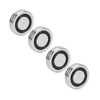 4pcs Speaker Isolation Stand Feet HiFi Speaker Shockproof Pads Non