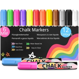 Dailyset Chalk Markers 12 Colours