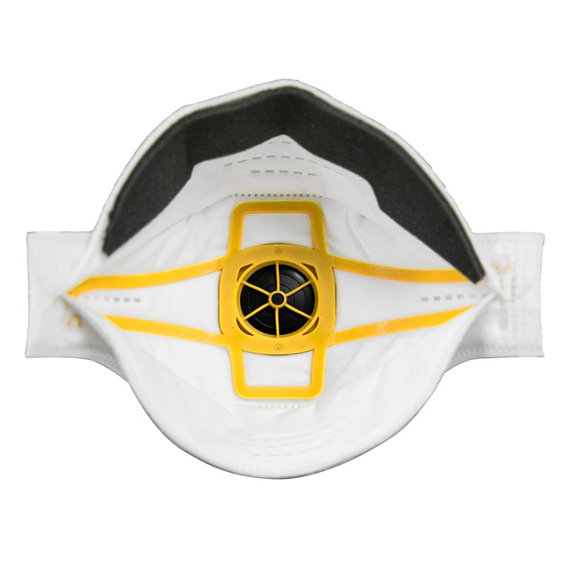 JSP Springfit 425mL FFP2 Disposable Dustmask with Typhoon Valve,medium/Large (BGA172-202-N00)
