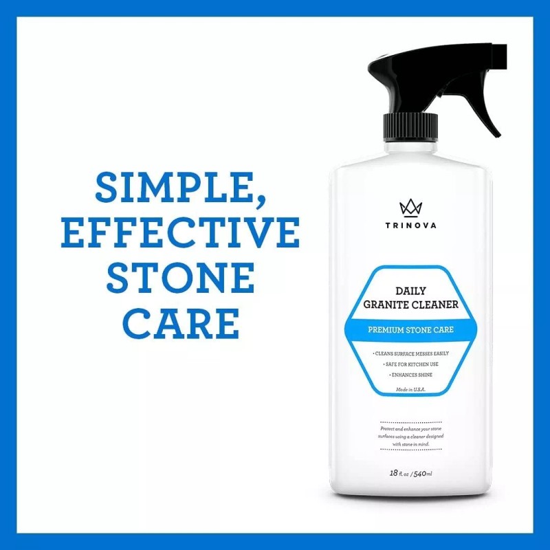 TriNova Granite Cleaner and Polish for Daily Use 33507