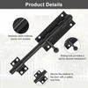 Door Bolt Black Bolt Stainless Steel Bolt Lock Sliding Bolt