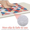 Shower Mat Non Slip Anti-Mildew: 60x60 cm Square Shower Mats