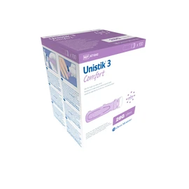 Owen Mumford 3802421 Unistik 3 Komfort, Packung von 100