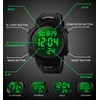 VDSOW Mens Sports Digital Watches - Outdoor Waterproof Sport Watch