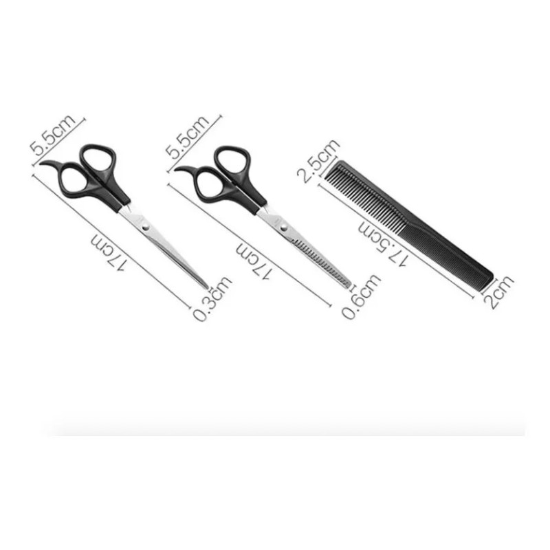 Valori Kit Tijeras Para Cortar Y Entresacar Pelo Cabello Peluquería
