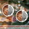 Adorno de cerámica de baloncesto
