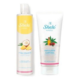 Exfoliante Baño + Shampoo Corp Piña & Coco Aroma Tropical