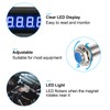 EEEkit 4 Digital Blue LED Tachometer, RPM Speed Meter Digital