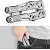 14-in-1 Durable Multitool Pliers, Stainless Steel Multi-Purpose Pocket Folding Pliers,