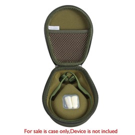 Hermitshell Hard Case for AfterShokz Trekz Air/AfterShokz Aeropex/Titanium Mini/Shokz OpenRun Pro Open Ear Wireless Bone Conduction Headphones AS650 / AS800 (Green) (Only Case)