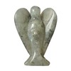 Manekieko Natural Moonstone Guardian Angel Statue, 50 mm Hand Carved