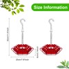 COWANIEE 2 Pcs Bird Feeders Hanging, 20 * 30cm Bird