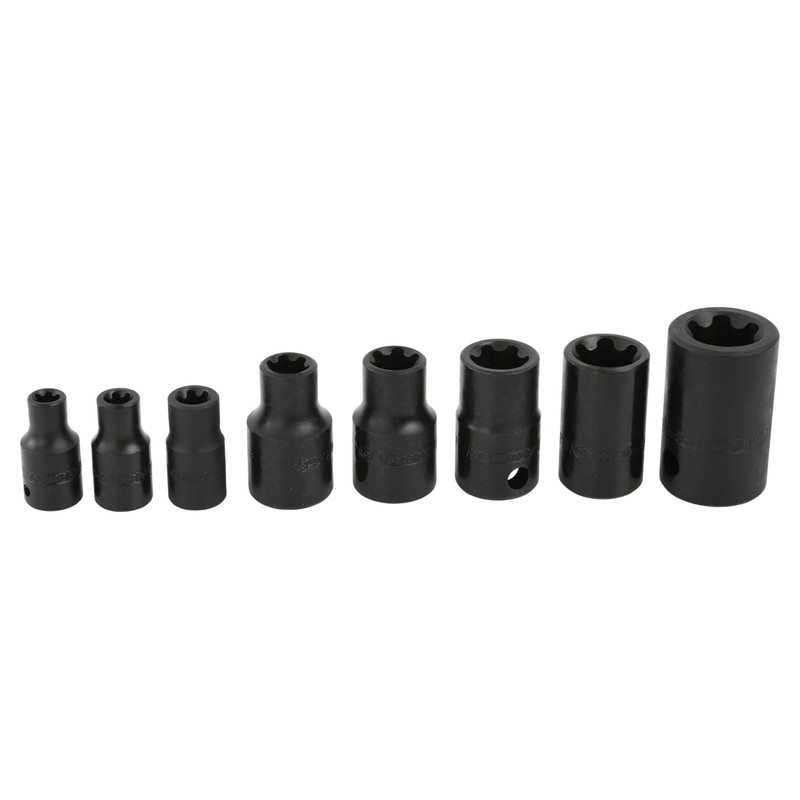 OEMTOOLS 25455 8 Piece External Impact Star Plus Socket Set,