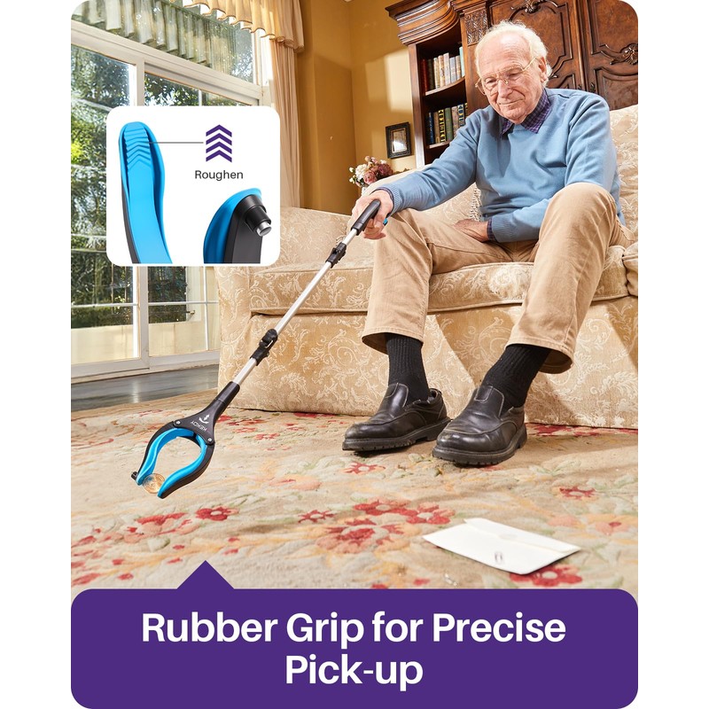 Kekoy 44 Inch Grabber Reacher Tool for Seniors 2 Pack,
