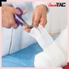 MediTac Autoclavable Paramedic Utility Bandage Shears 7.25" - Purple