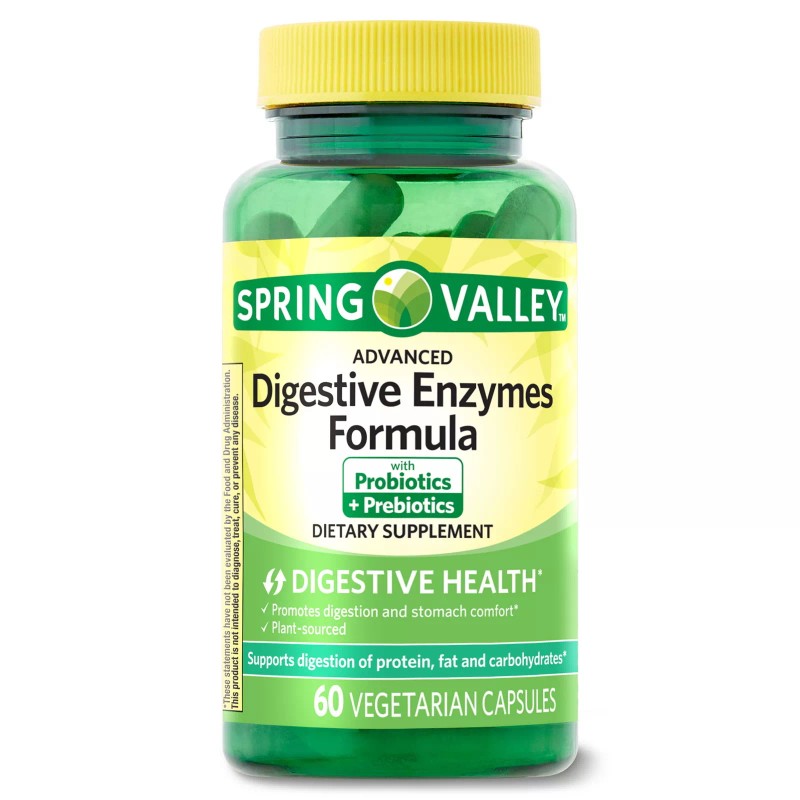 Spring Valley Advanced Digestive Enzymes, 60 Count