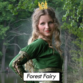 Velscrun Fairy Green Crystal Tiara Headband, Crowns for Women, Princess Girls Tiaras, Royal Queen Crown Princess Quinceanera Headpieces for Birthday Prom Bride Wedding Pageant Party Hair Band