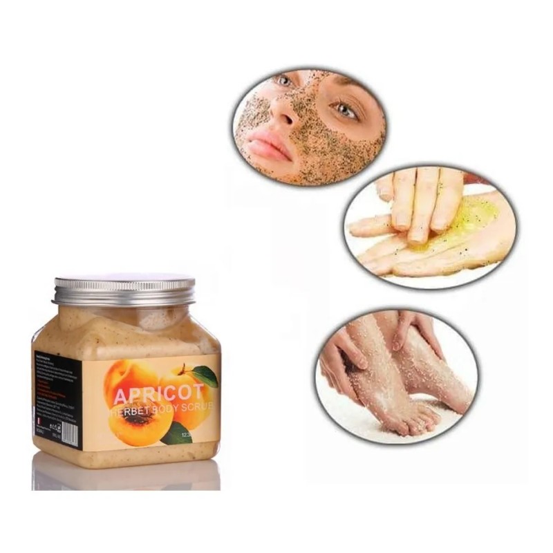 Exfoliante Natural Para Cara Y Cuerpo De Wokali 350ml
