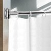 Adjustable Curved Shower Rod, 42-72 inches Extra Wide Shower Curtain