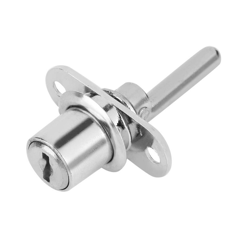 Rustproof, Durable Filing Cabinet Lock, 2-Part Drawer Lock, Desk Cabinet
