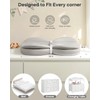 Baby Changing Pad with Waterproof & Wipe-Clean, Non-Slip Foldable PU