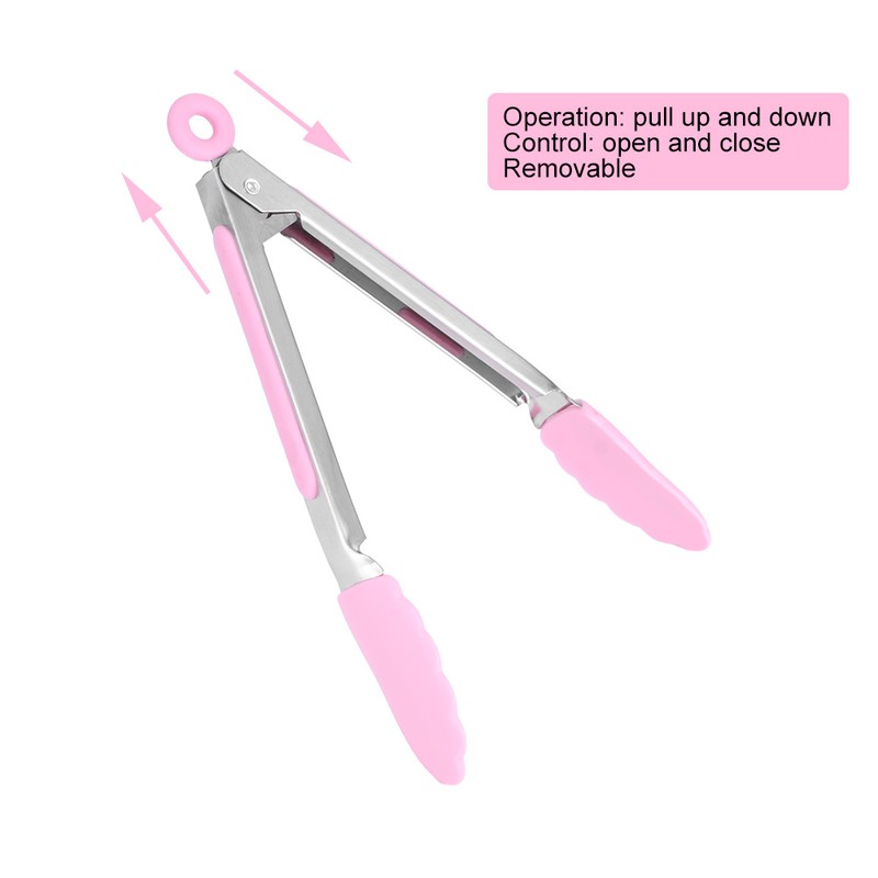 5Pcs/Set Silicone Kitchen Cooking Tool Scraper Eggs Beater Decorating Pen