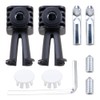 ZORZA 1Set Universal Wall Hung Toilet Fixing Bolts Kit Plastic