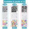 462Pcs 2-3 Inch Alphabet Stickers, 12 Sheets Vinyl Waterproof Letter