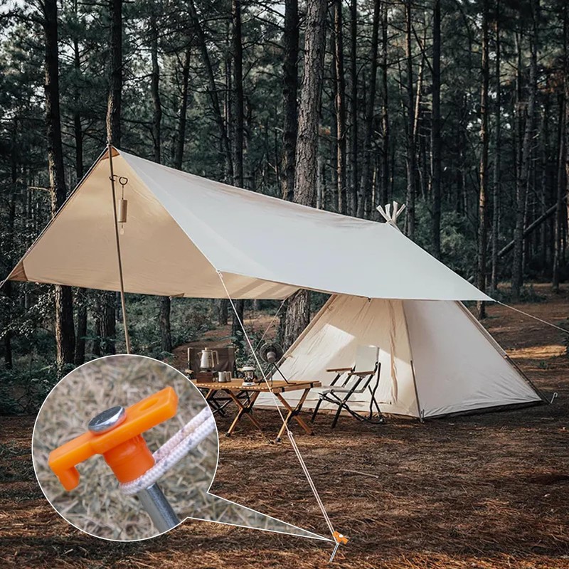 Tent Pegs, AVOFOREST Pegs, Sturdy, Camping Tent Accessories, Long and