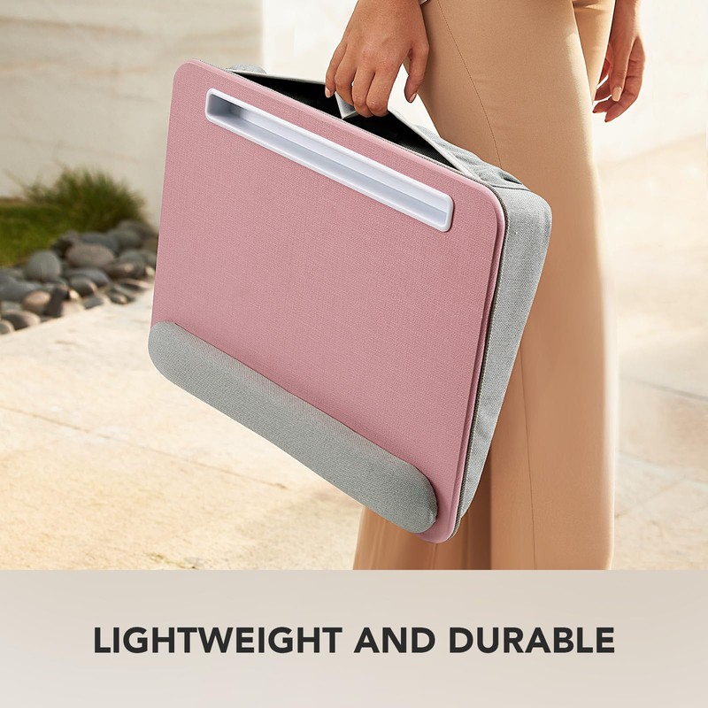 HUANUO Lap Laptop Desk - Portable Lap Desk with Cushion,