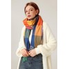 spirgear Women's Winter Checked Winter Scarf Soft Warm Women's Scarf
