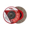 HOMESOM 4" Diamond Grinding Wheel Flap Disc,100mm Angle Grinder Sanding